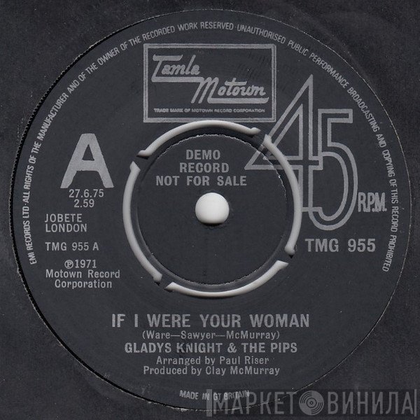 Gladys Knight And The Pips - If I Were Your Woman