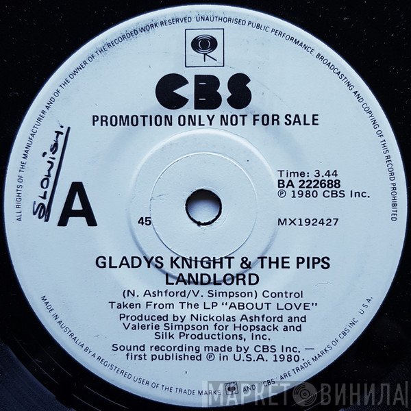 Gladys Knight And The Pips  - Landlord