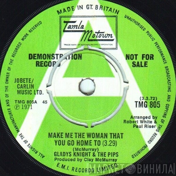 Gladys Knight And The Pips - Make Me The Woman That You Go Home To