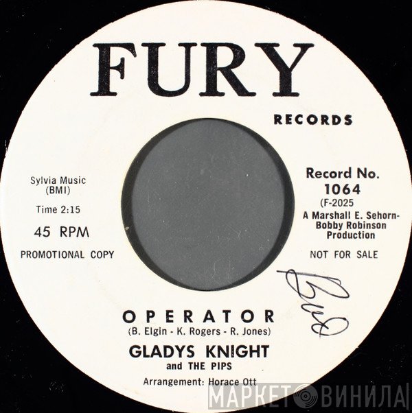 Gladys Knight And The Pips  - Operator