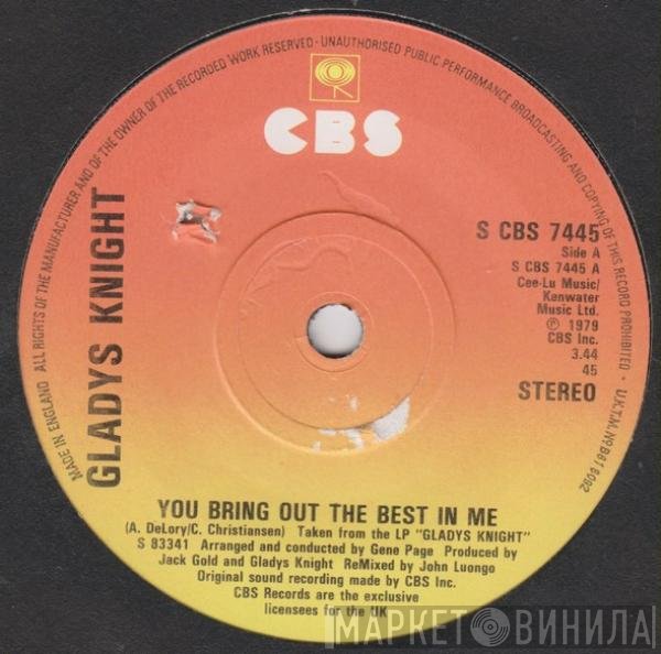 Gladys Knight - You Bring Out The Best In Me
