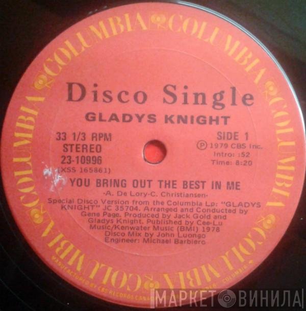 Gladys Knight  - You Bring Out The Best In Me