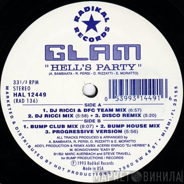 Glam - Hell's Party
