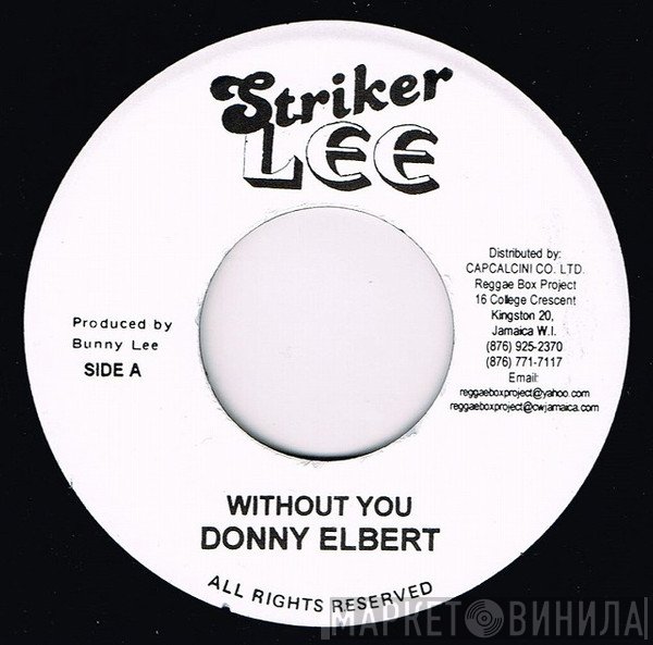 Glen Adams, Donnie Elbert - Without You / Lonely Girl