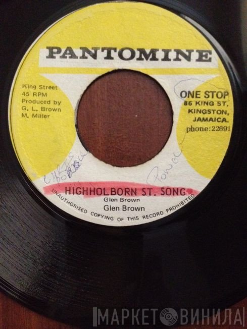 Glen Brown / Bongo Herman  - Merry Up / God Step