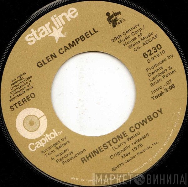 Glen Campbell - Rhinestone Cowboy / Country Boy