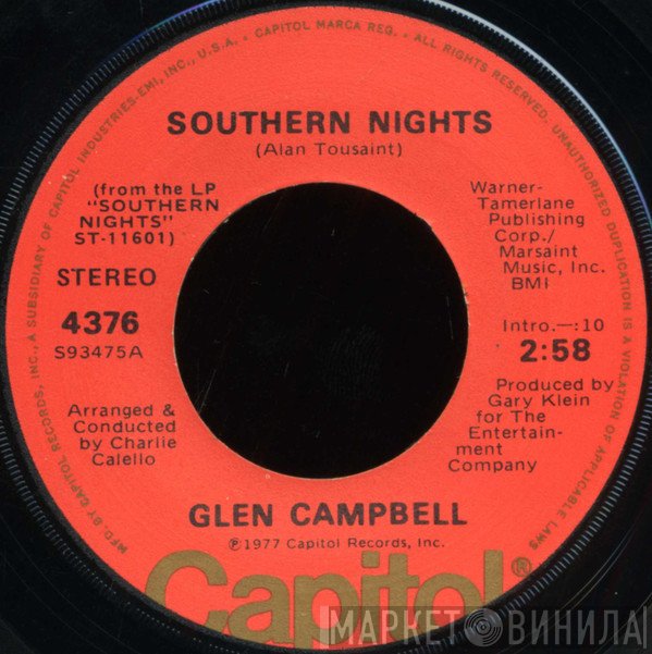 Glen Campbell  - Southern Nights