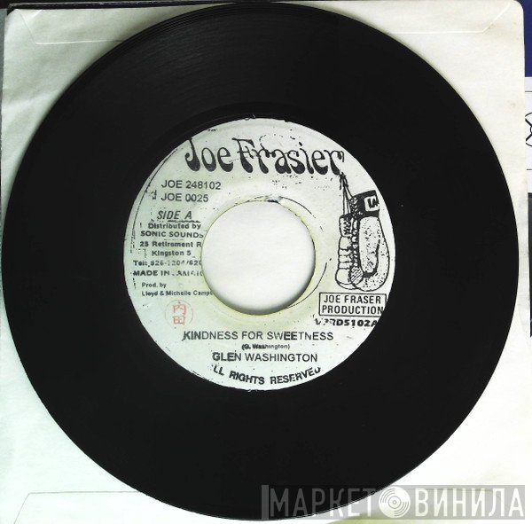 Glen Washington - Kindness For Sweetness