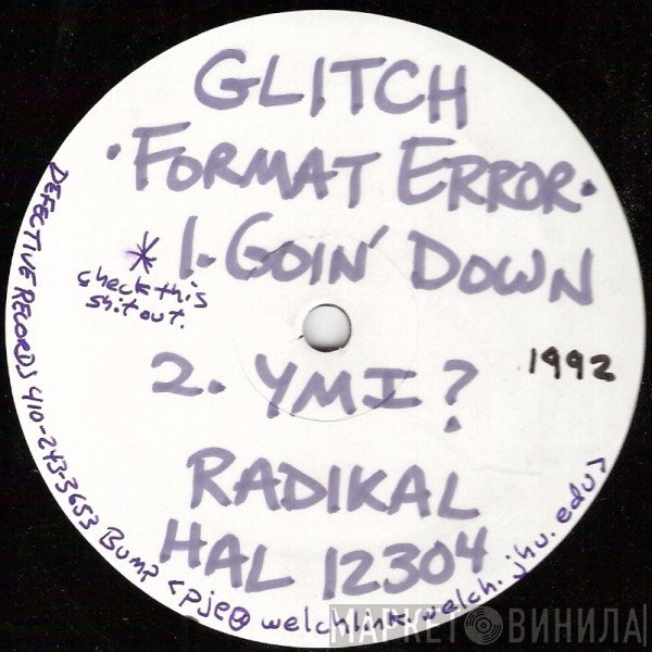 Glitch  - Format Error