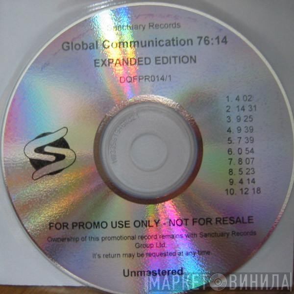 Global Communication  - 76:14 Expanded Edition