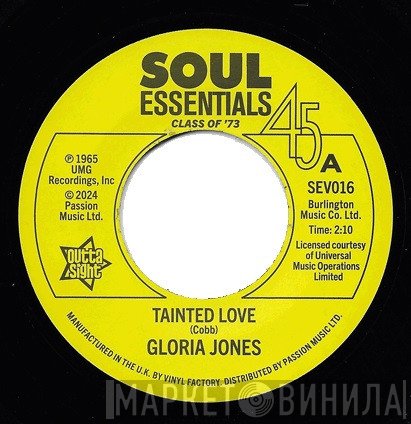 Gloria Jones, R. Dean Taylor - Tainted Love / There's A Ghost In My House