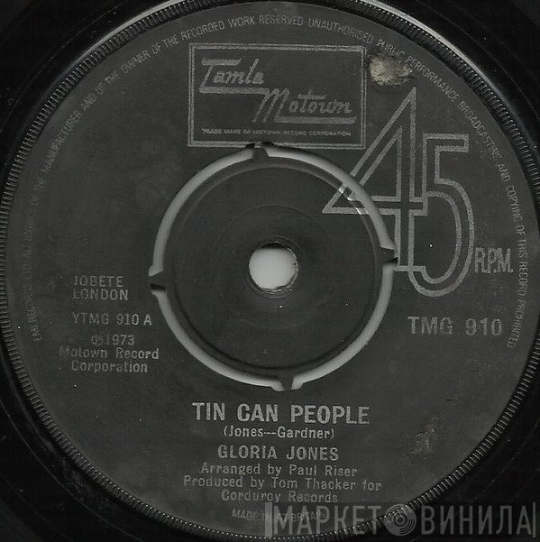 Gloria Jones - Tin Can People