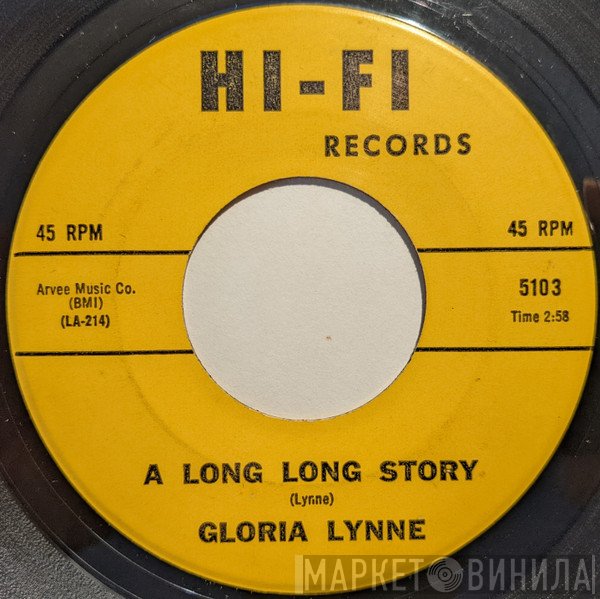 Gloria Lynne - A Long Long Story