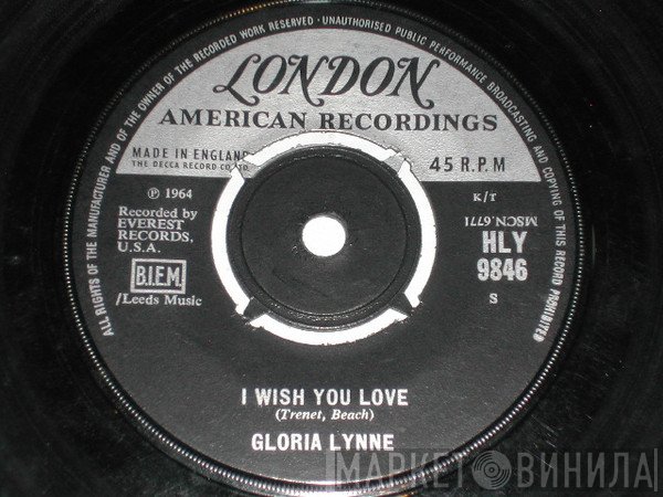 Gloria Lynne - I Wish You Love / Through A Long And Sleepless Night