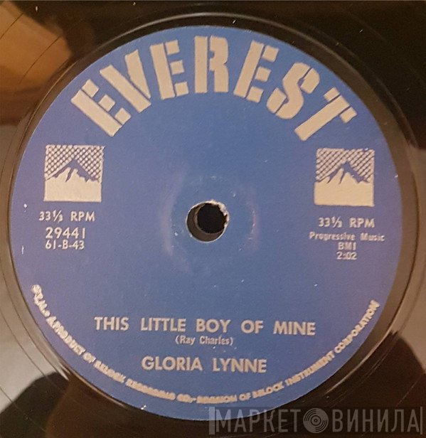 Gloria Lynne - My Romance / This Little Boy Of Mine