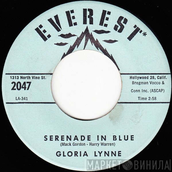 Gloria Lynne - Serenade In Blue / Without A Song