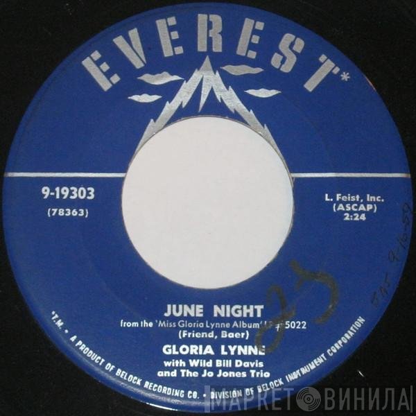 Gloria Lynne With Wild Bill Davis And The Jo Jones Trio  - June Night