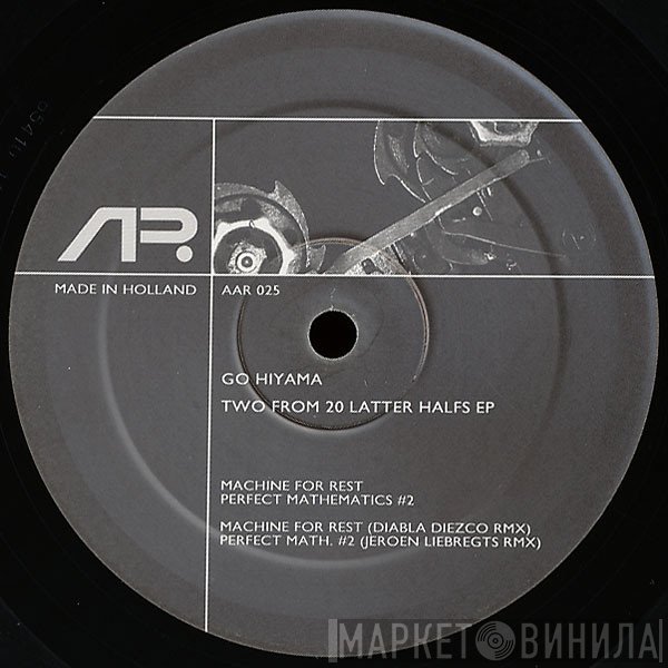 Go Hiyama - Two From 20 Latter Halfs EP
