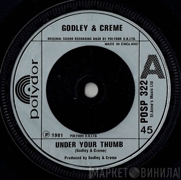 Godley &amp; Creme - Under Your Thumb