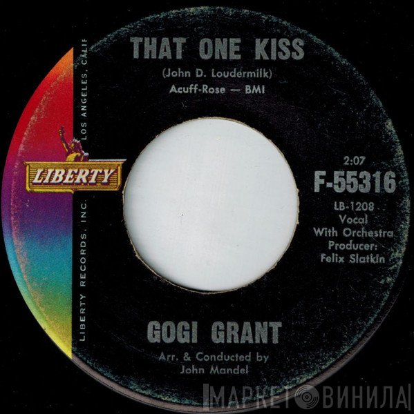 Gogi Grant  - That One Kiss