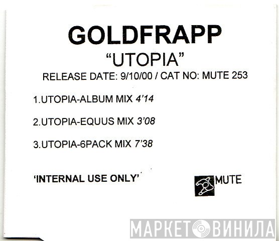 Goldfrapp  - Utopia