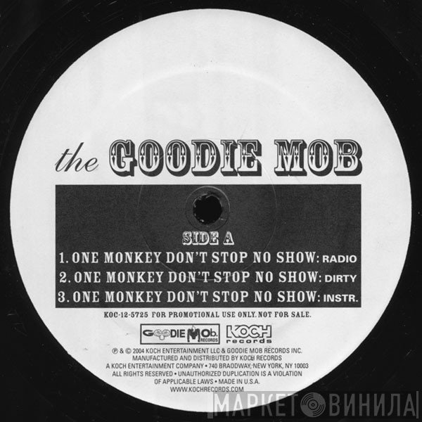 Goodie Mob - One Monkey Don't Stop No Show