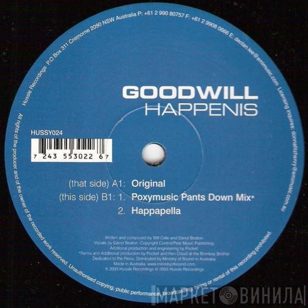 Goodwill  - Happenis