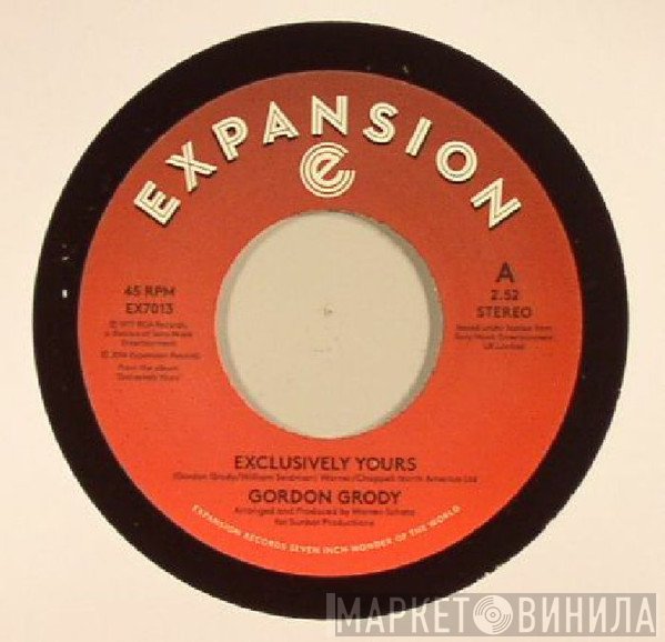 Gordon Grody - Exclusively Yours / After Loving You