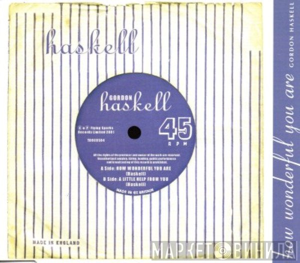 Gordon Haskell - How Wonderful You Are