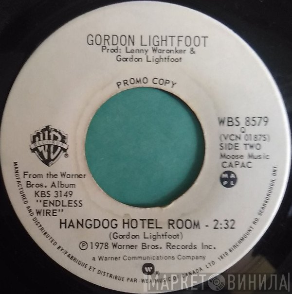 Gordon Lightfoot  - Daylight Katy / Hangdog Hotel Room