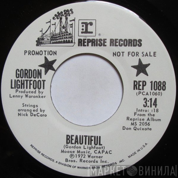 Gordon Lightfoot  - Beautiful