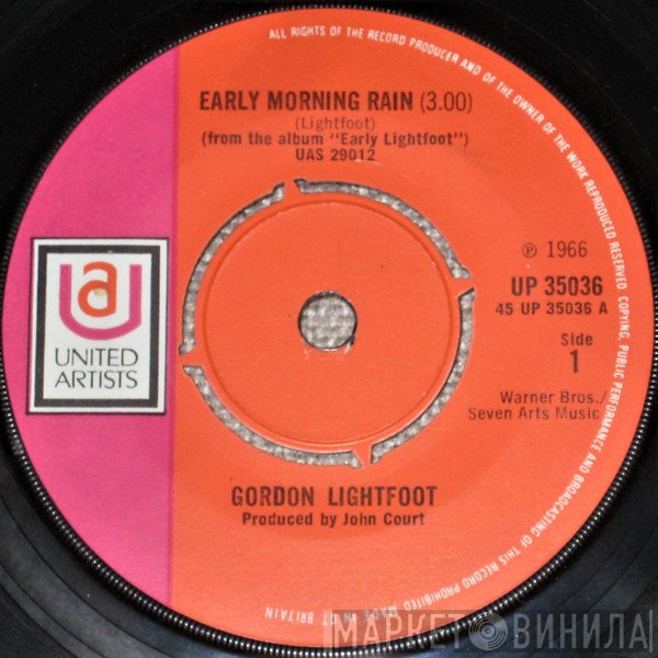 Gordon Lightfoot - Early Morning Rain