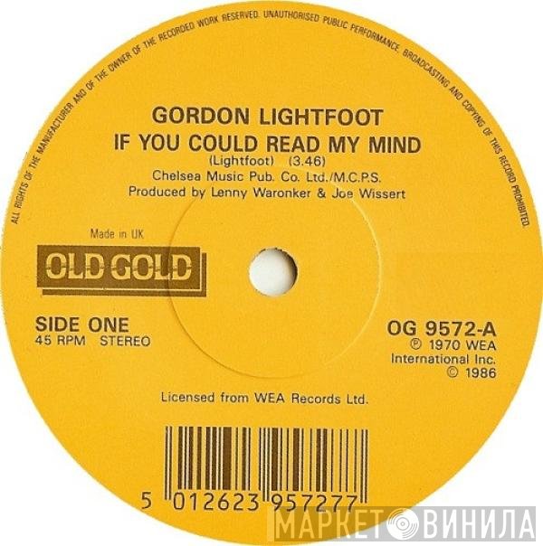 Gordon Lightfoot - If You Could Read My Mind
