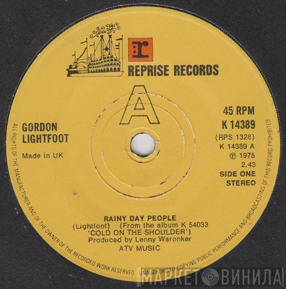 Gordon Lightfoot - Rainy Day People