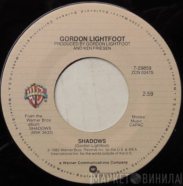 Gordon Lightfoot  - Shadows