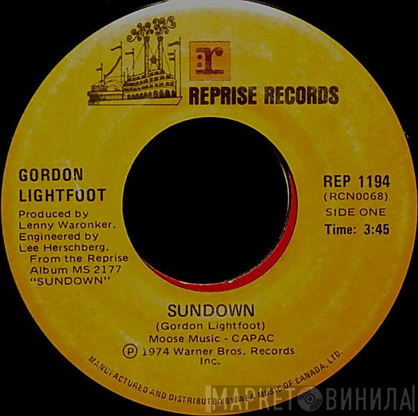 Gordon Lightfoot  - Sundown