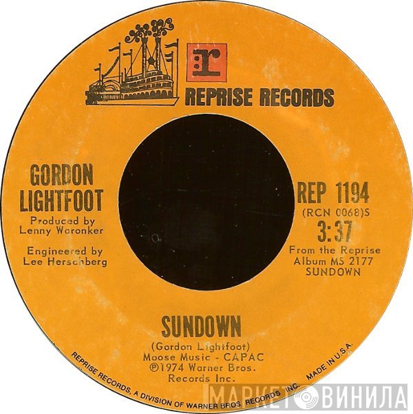 Gordon Lightfoot  - Sundown