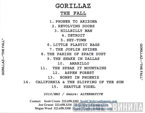 Gorillaz  - The Fall