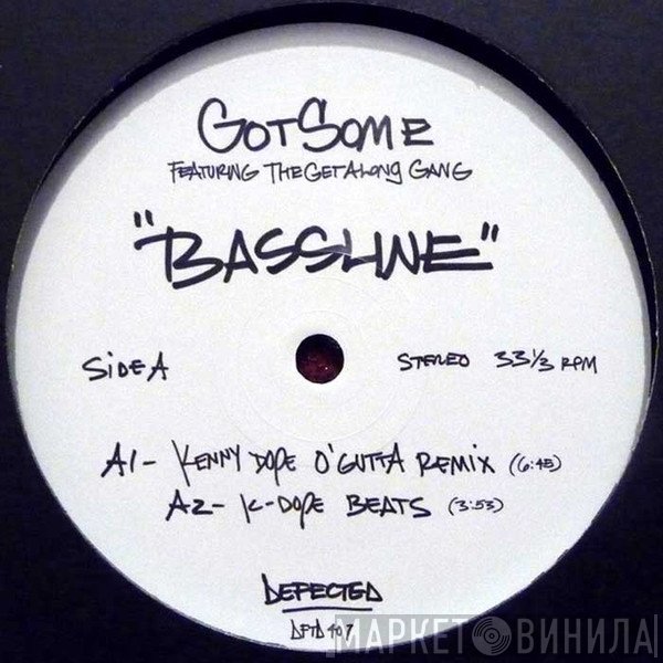GotSome, The Get Along Gang - Bassline (Kenny Dope 2013 Remixes)