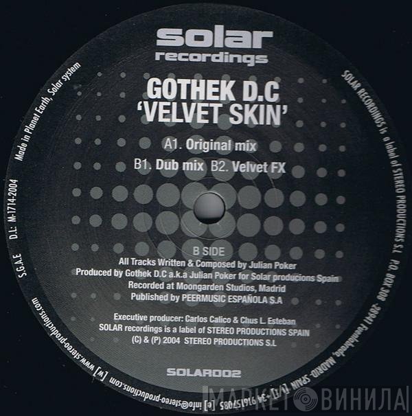 Gothek D.C. - Velvet Skin