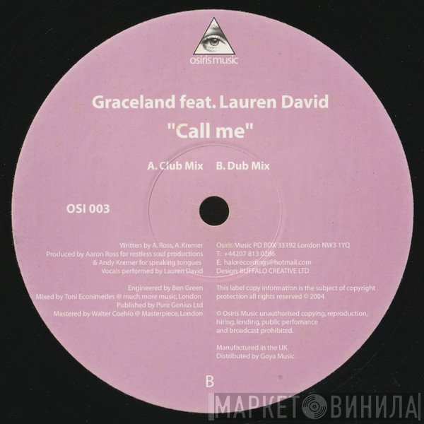 Graceland, Lauren David - Call Me
