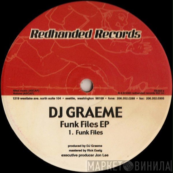 Graeme McAllister - Funk Files EP