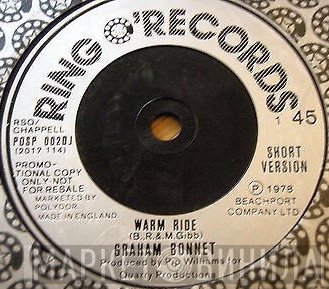 Graham Bonnet  - Warm Ride
