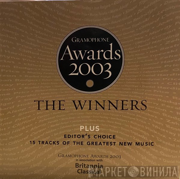  - Gramophone Awards 2003  The Winners Plus Editor's Choice