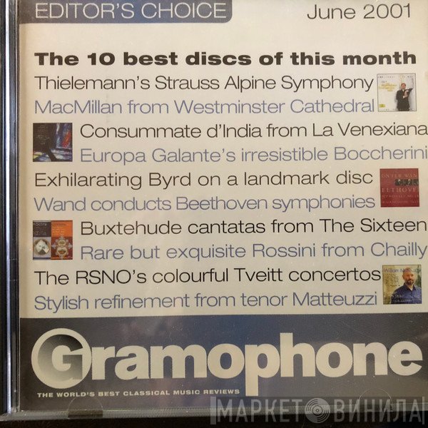 - Gramophone Editor's Choice - June 2001