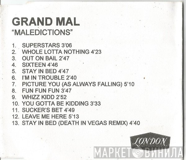 Grand Mal  - Maledictions