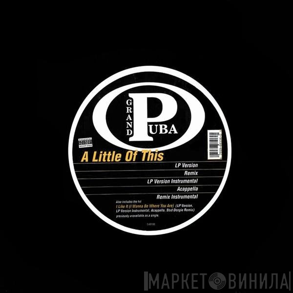 Grand Puba - A Little Of This / I Like It (I Wanna Be Where You Are)