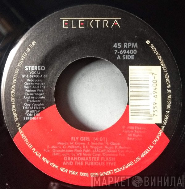 Grandmaster Flash & The Furious Five  - Fly Girl / Cold In Effect