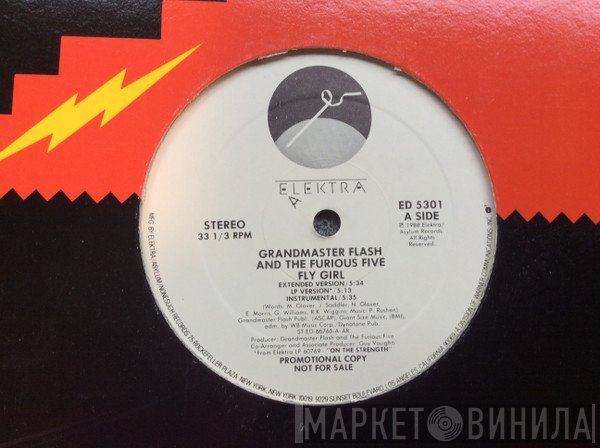 Grandmaster Flash & The Furious Five  - Fly Girl / Cold In Effect