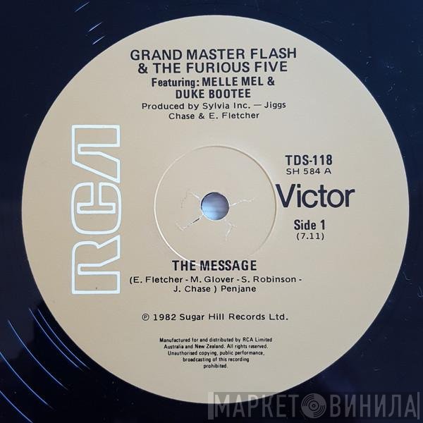 Grandmaster Flash & The Furious Five Feat. Melle Mel & Duke Bootee  - The Message